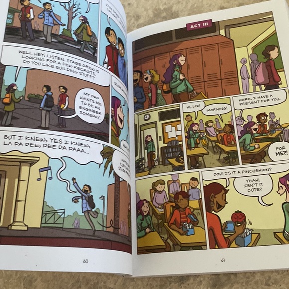 Paper, back book Drama by Raina Telgemeier - Picture 6 of 7